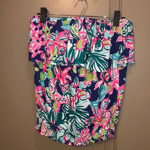 Lilly Pulitzer Strapless Top